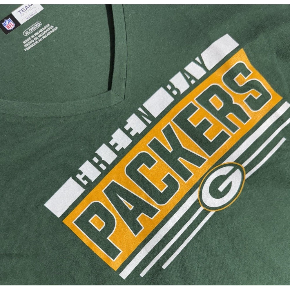 NFL Team Apparel‎ Women's XL Green Bay Shirt